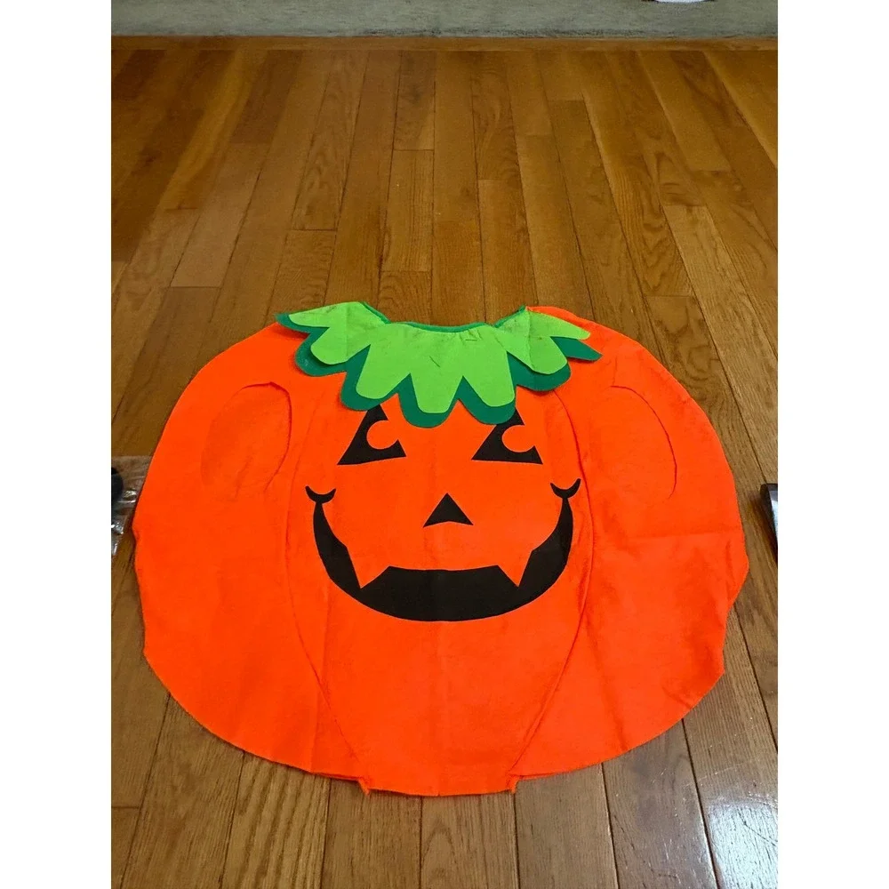 Spooktacular Creations Pumpkin Witch Child Costume Unisex Orange Standard 20650